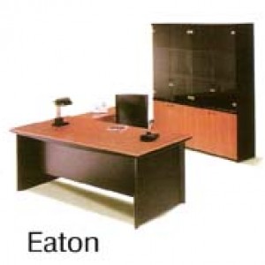 ชุดทำงานผู้บริหารพร้อมดู้ด้านข้าง(Eaton)ขนาด 180*200*75